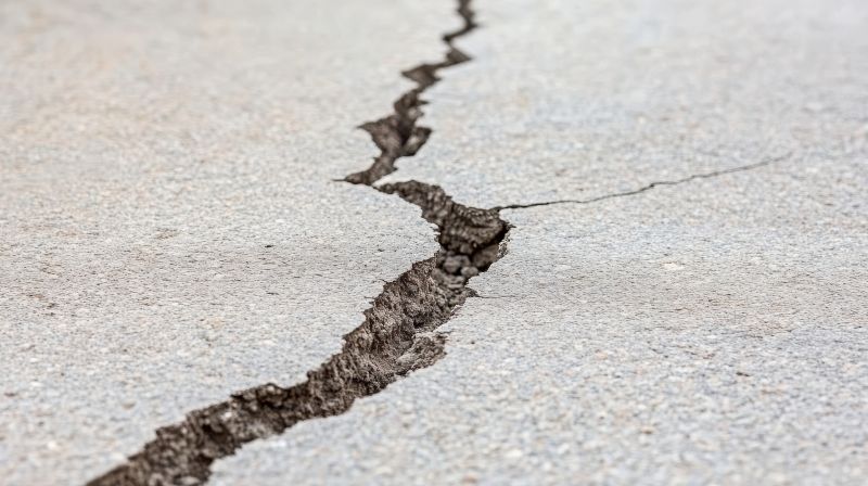 Quartz Crack Repair detail